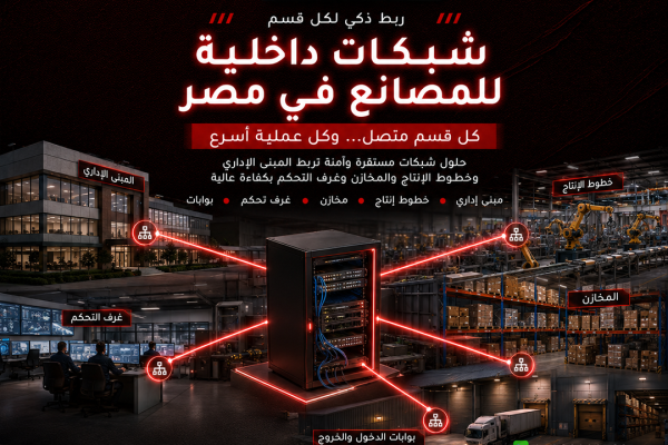 شبكات داخلية للمصانع في مصر
